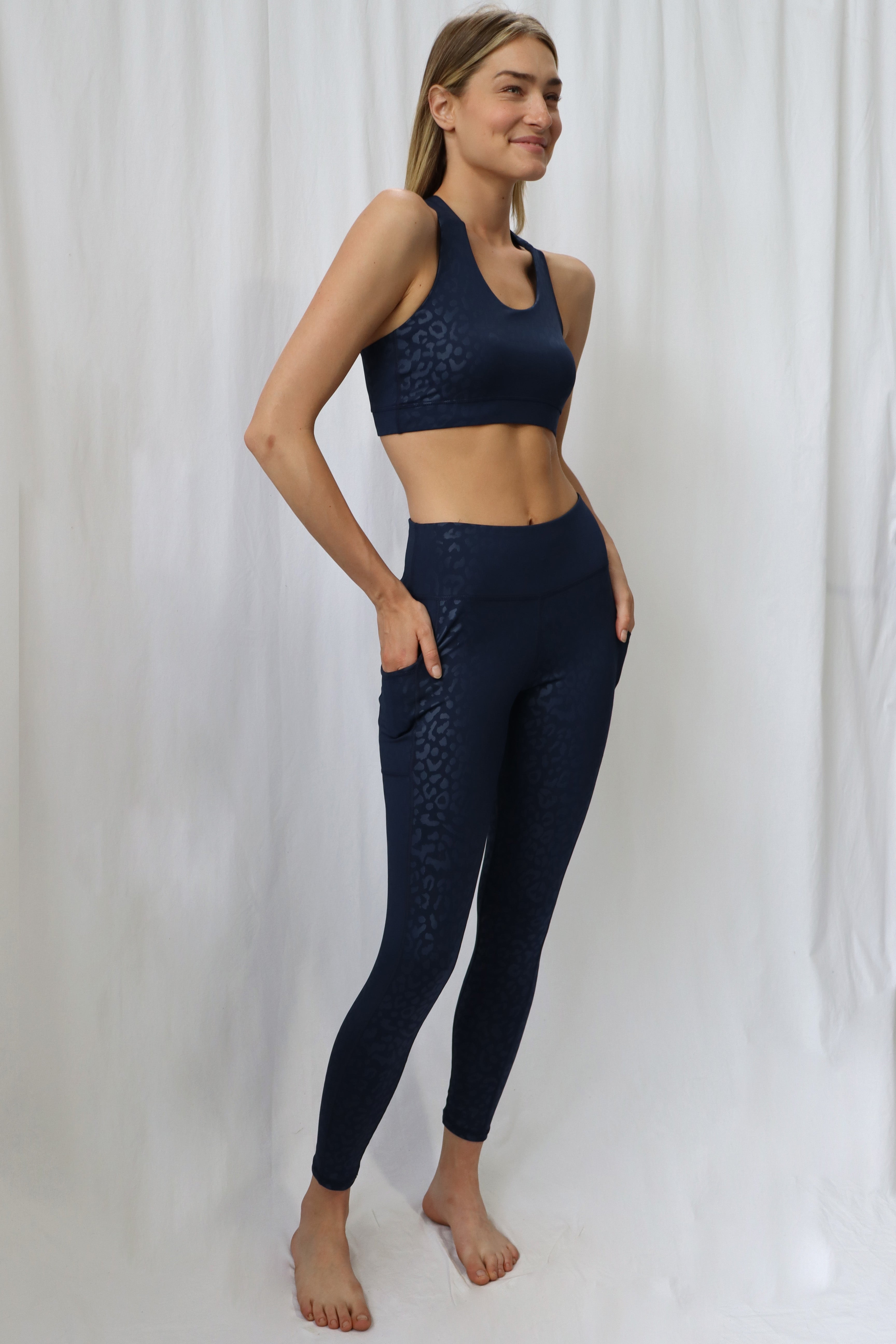 3300 - "OOH LA LA Leopard" Criss Cross Bra/ Various Colors