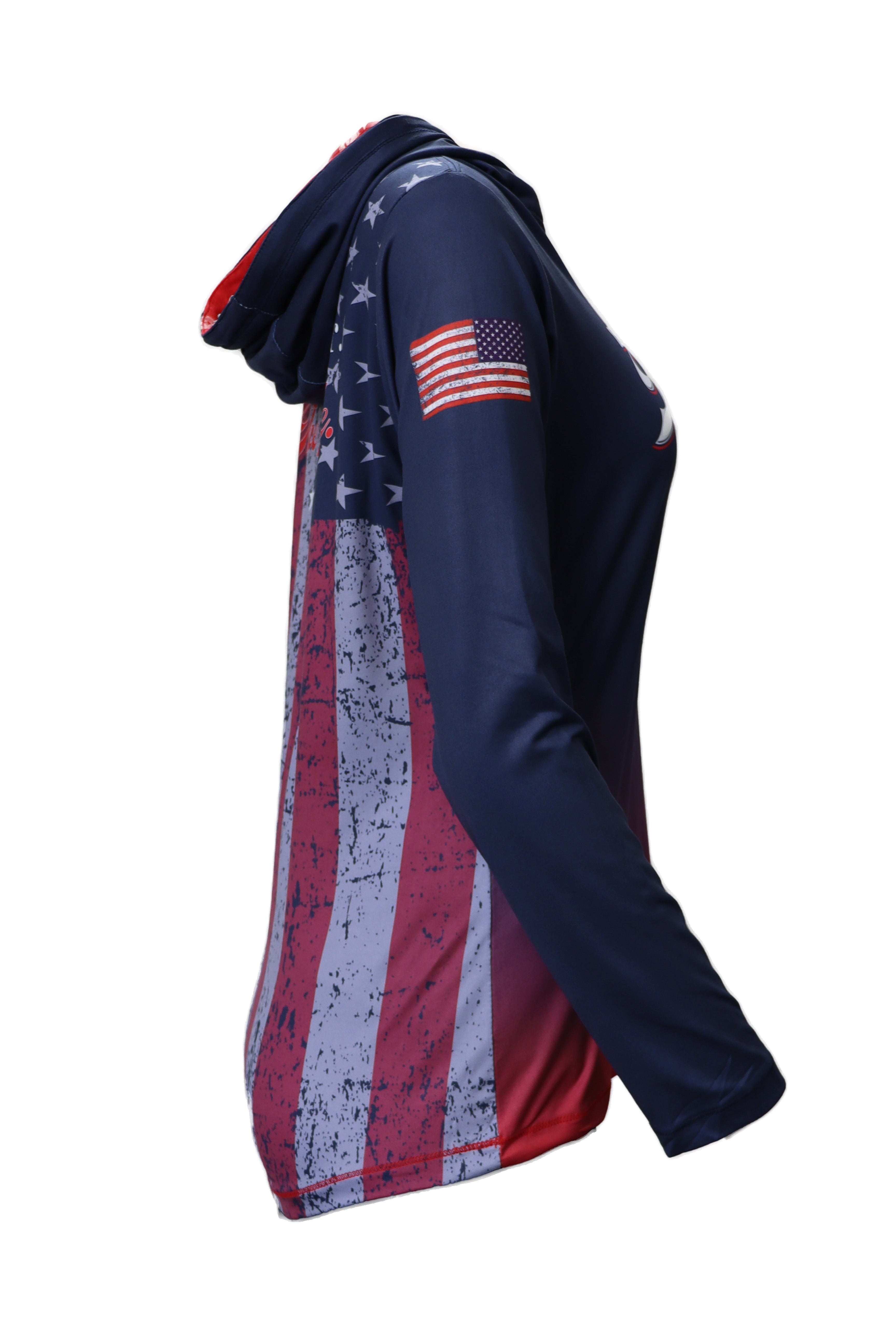 WOMEN'S Official RunTheBluegrass 2023 Lightweight Hoodie/ Navy Ombre