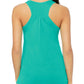 4109 - The Bend Bliss “Unbreakable” Gathered Back Tank - Teal