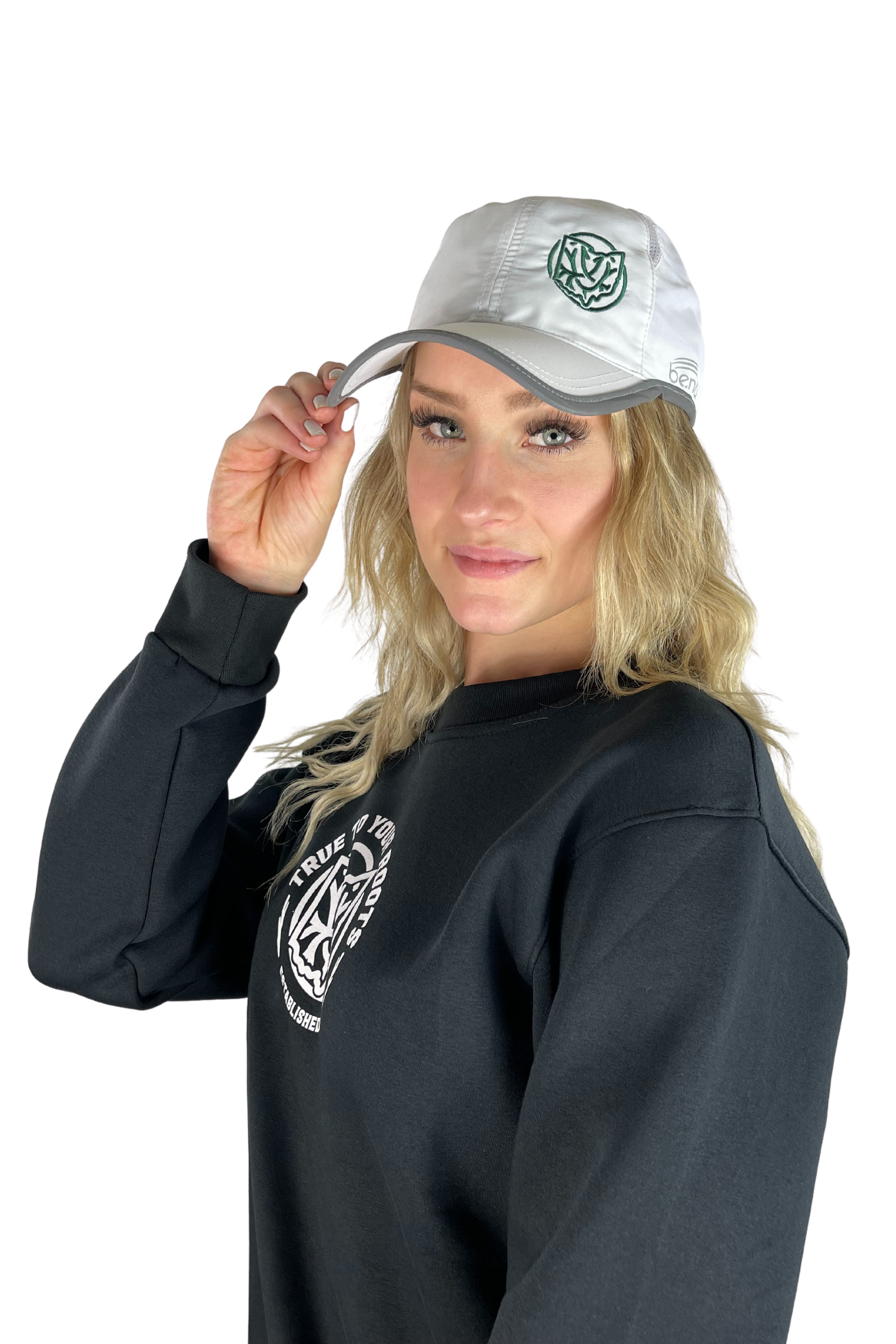 5006 - Ohio Roots Running Hat/White