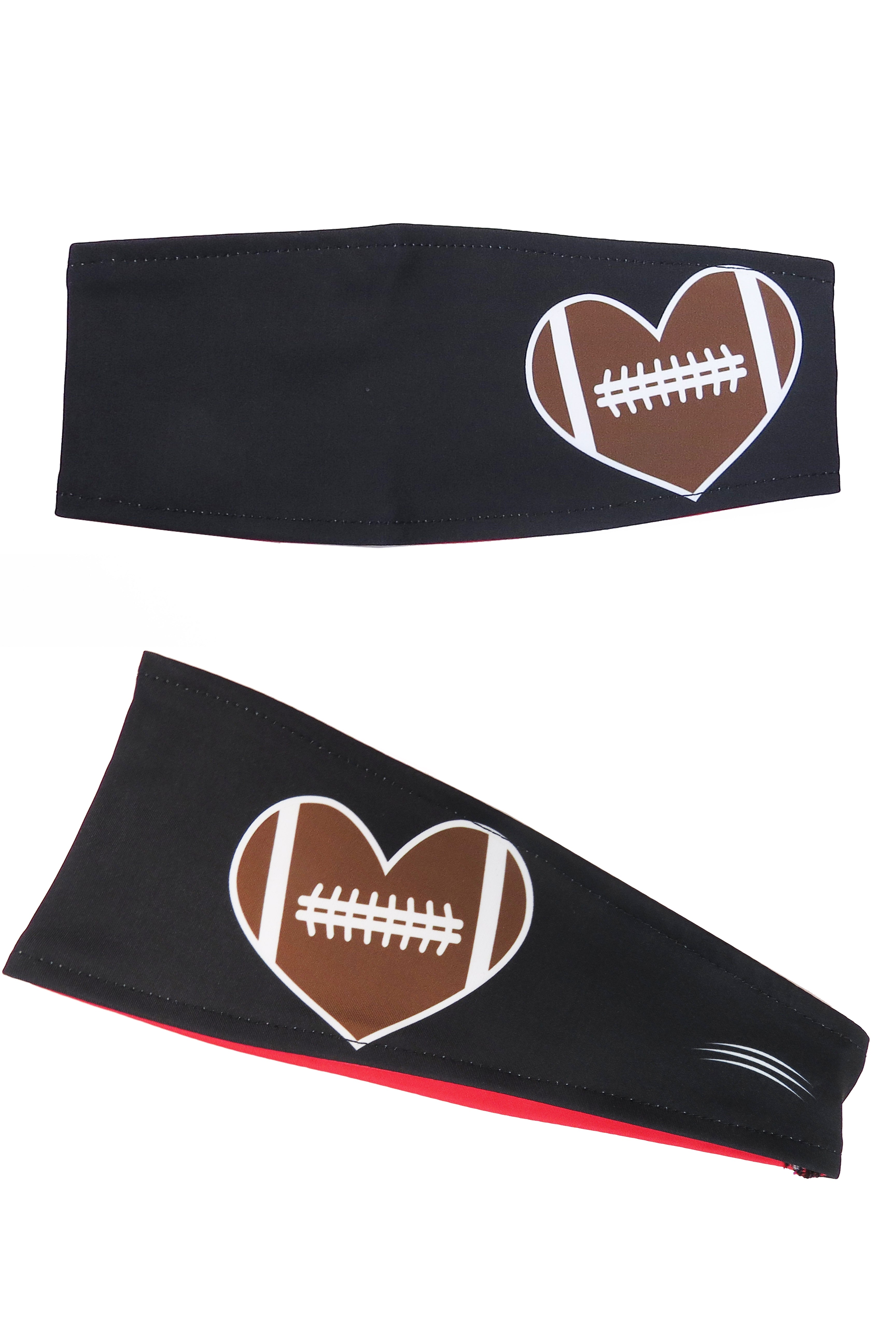 5416 - REVERSIBLE Game Day Football Headbands (Various Prints)