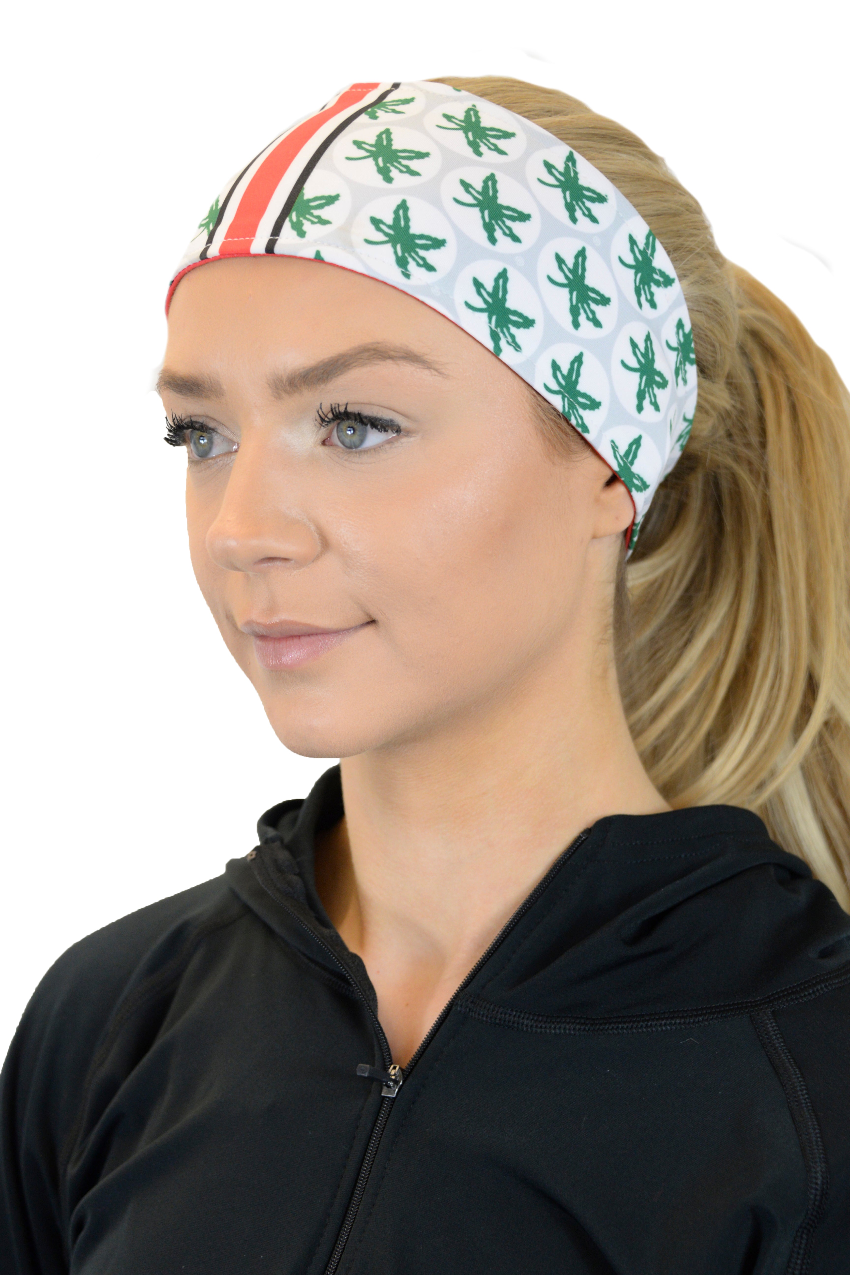 1105 - REVERSIBLE Ohio State Game Day Headband
