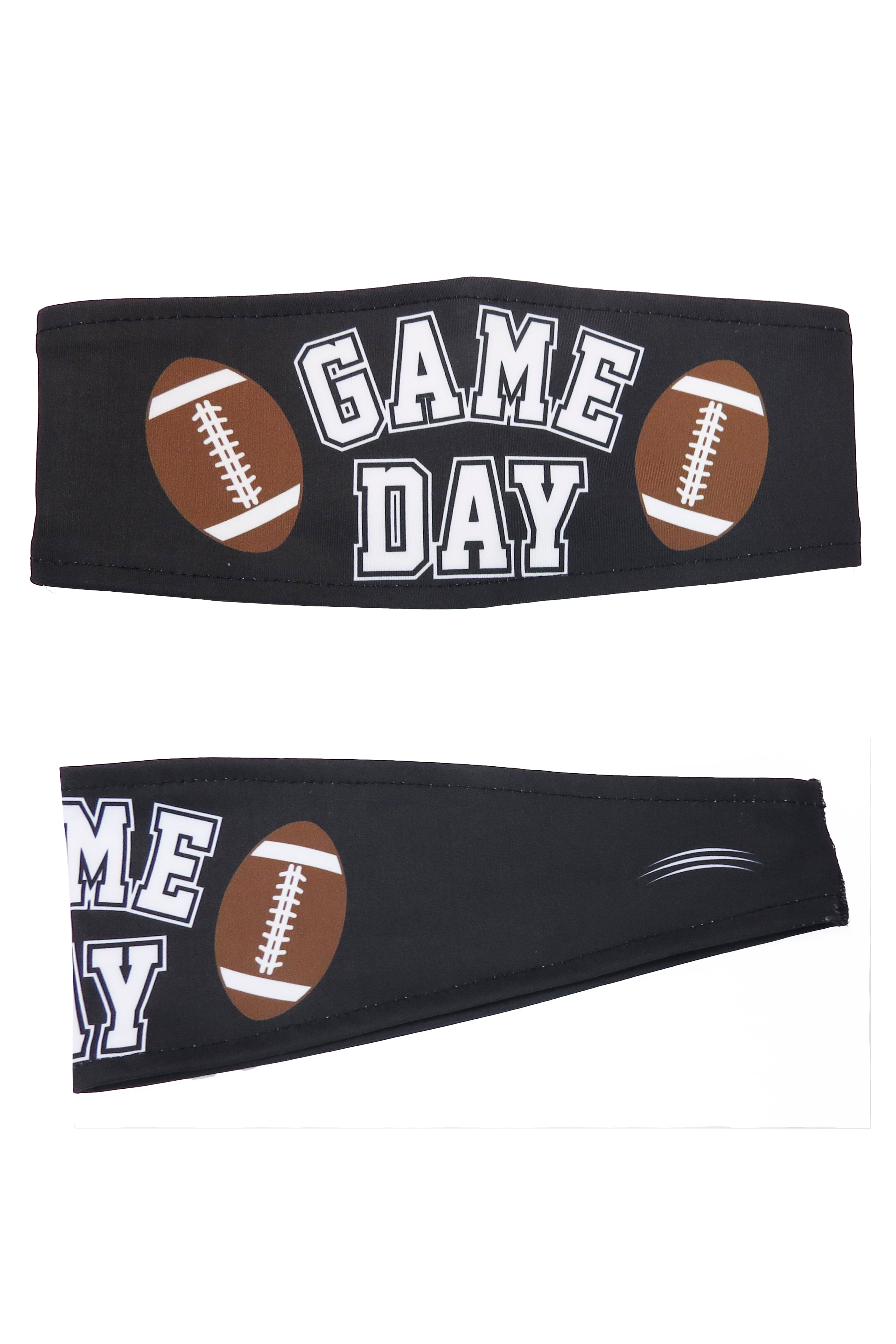 5416 - REVERSIBLE Game Day Football Headbands (Various Prints)