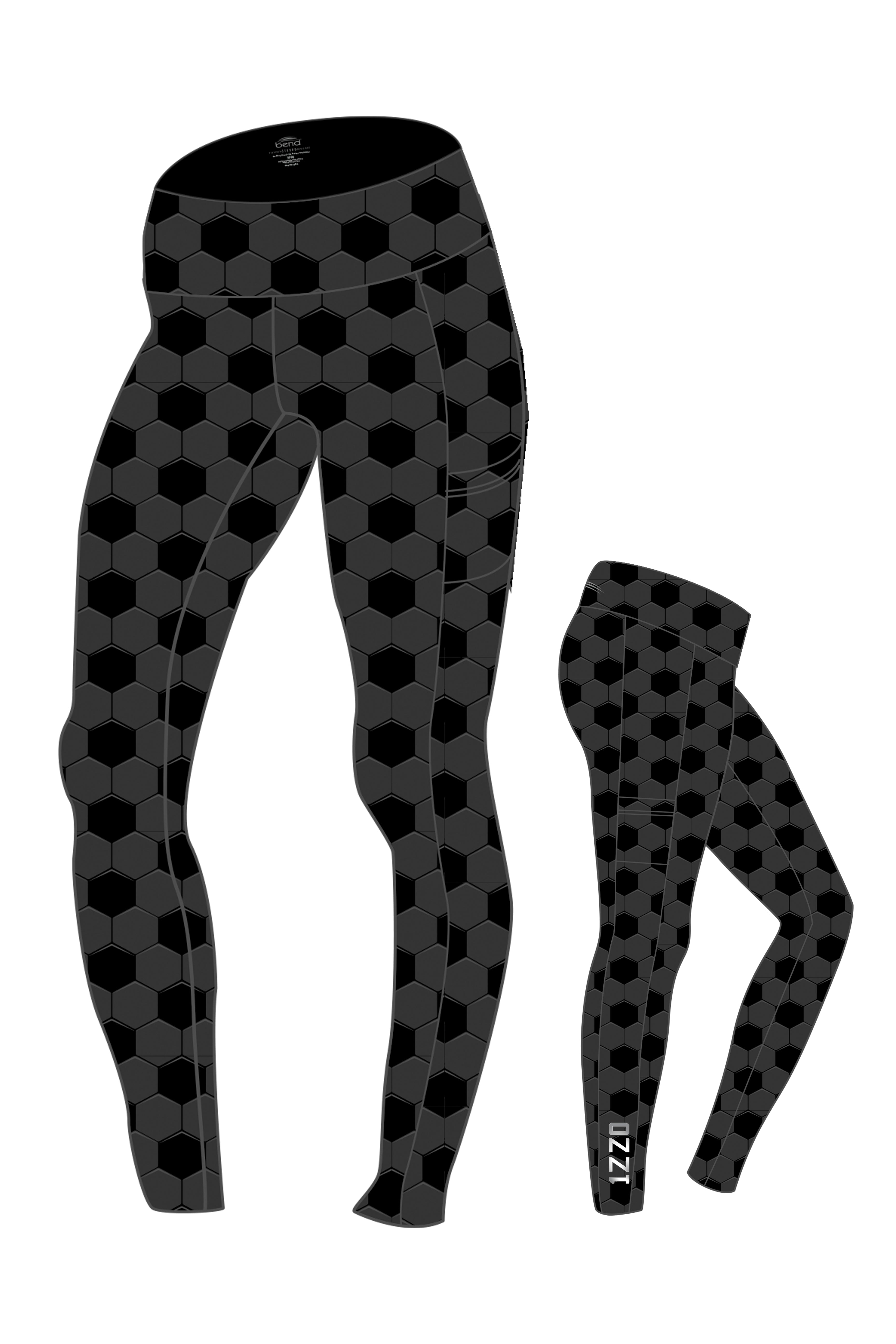 948 - 1ZZ0 KIDS Legging/ Black