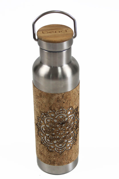 5319 - Stainless Steel Cork Wrapped Water Bottle