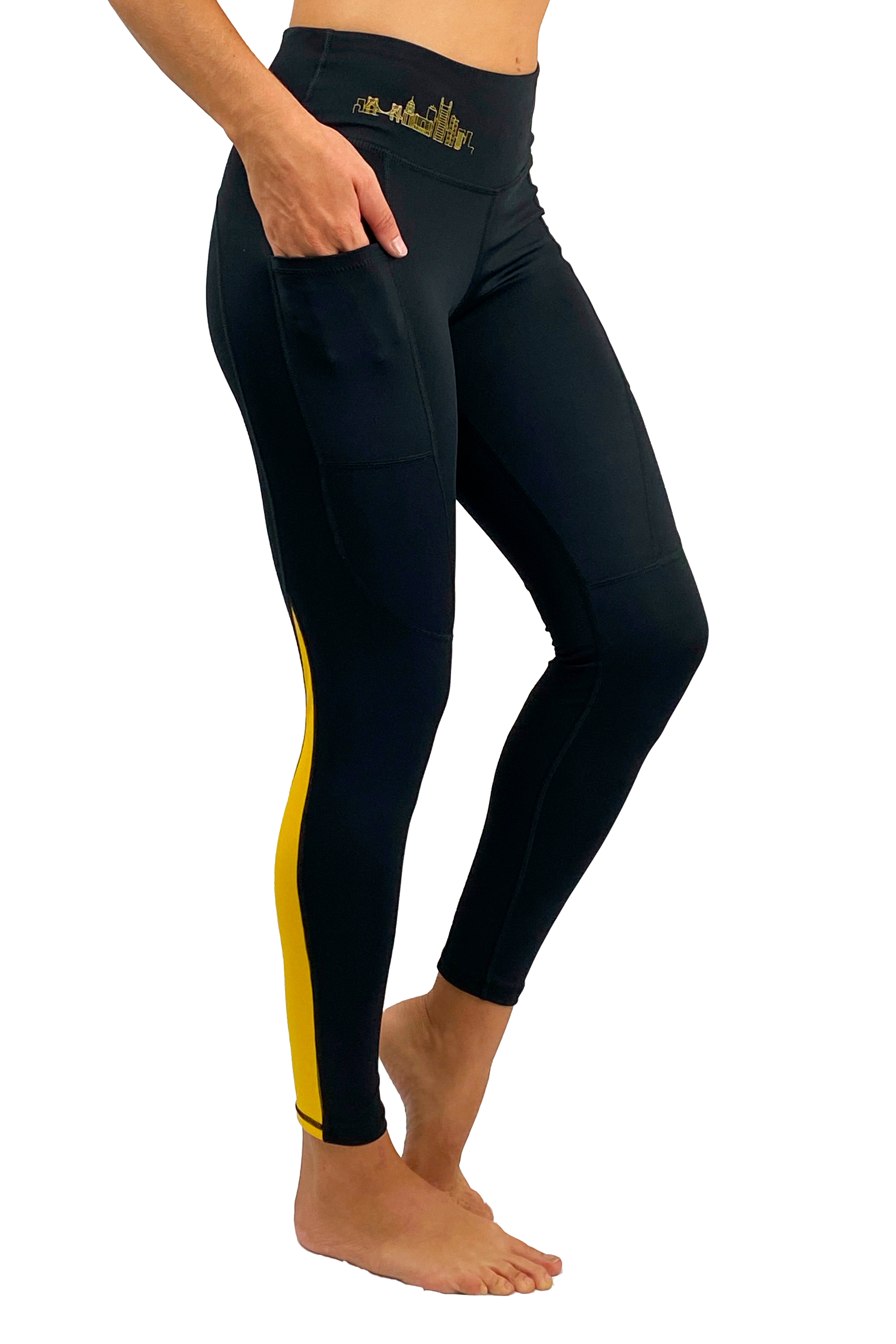 7108 - The Pittsburgh Skyline Legging/Black
