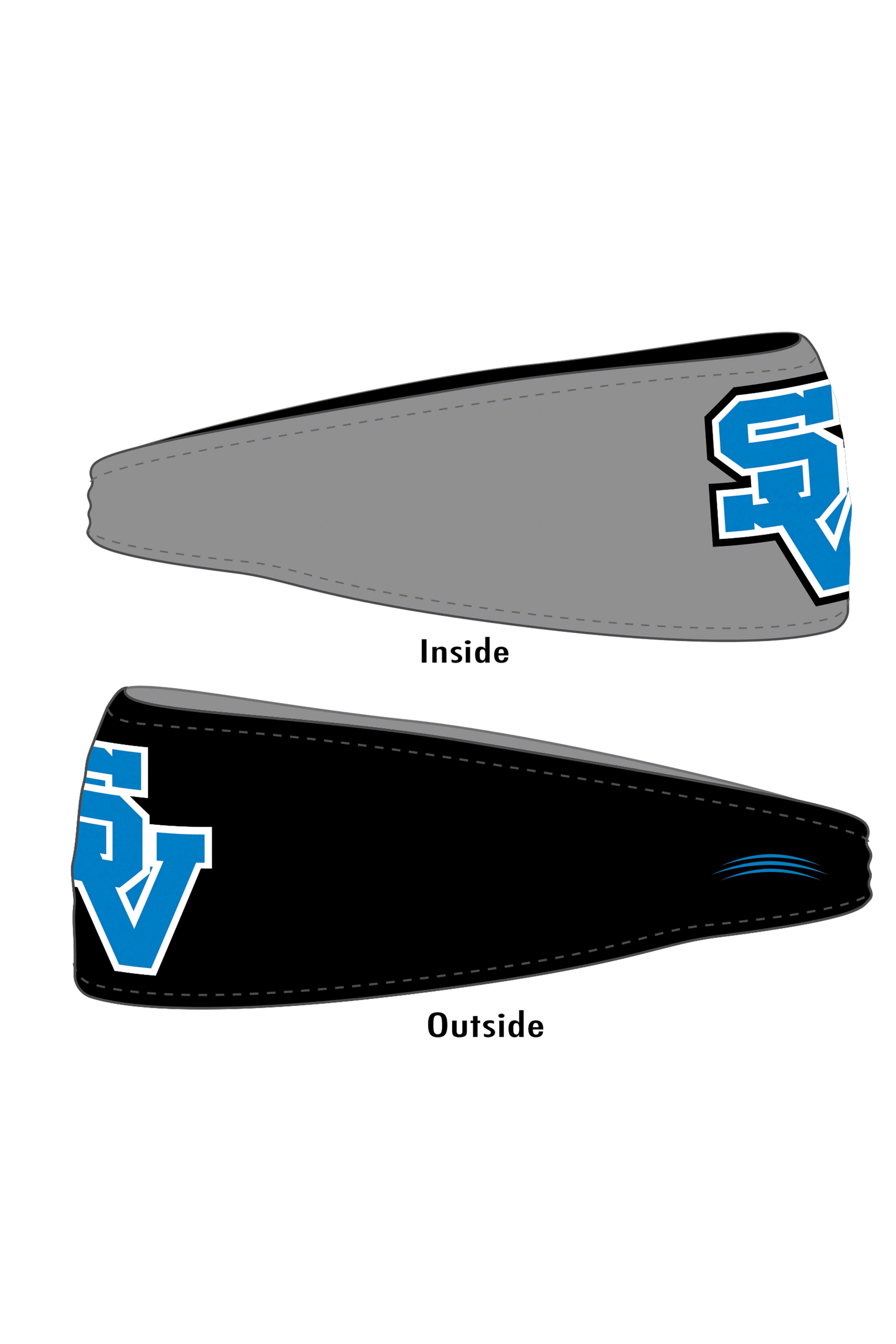 5219 - Seneca Valley Reversible Headband