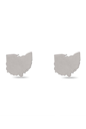 5420 - State of Ohio Stud Earrings