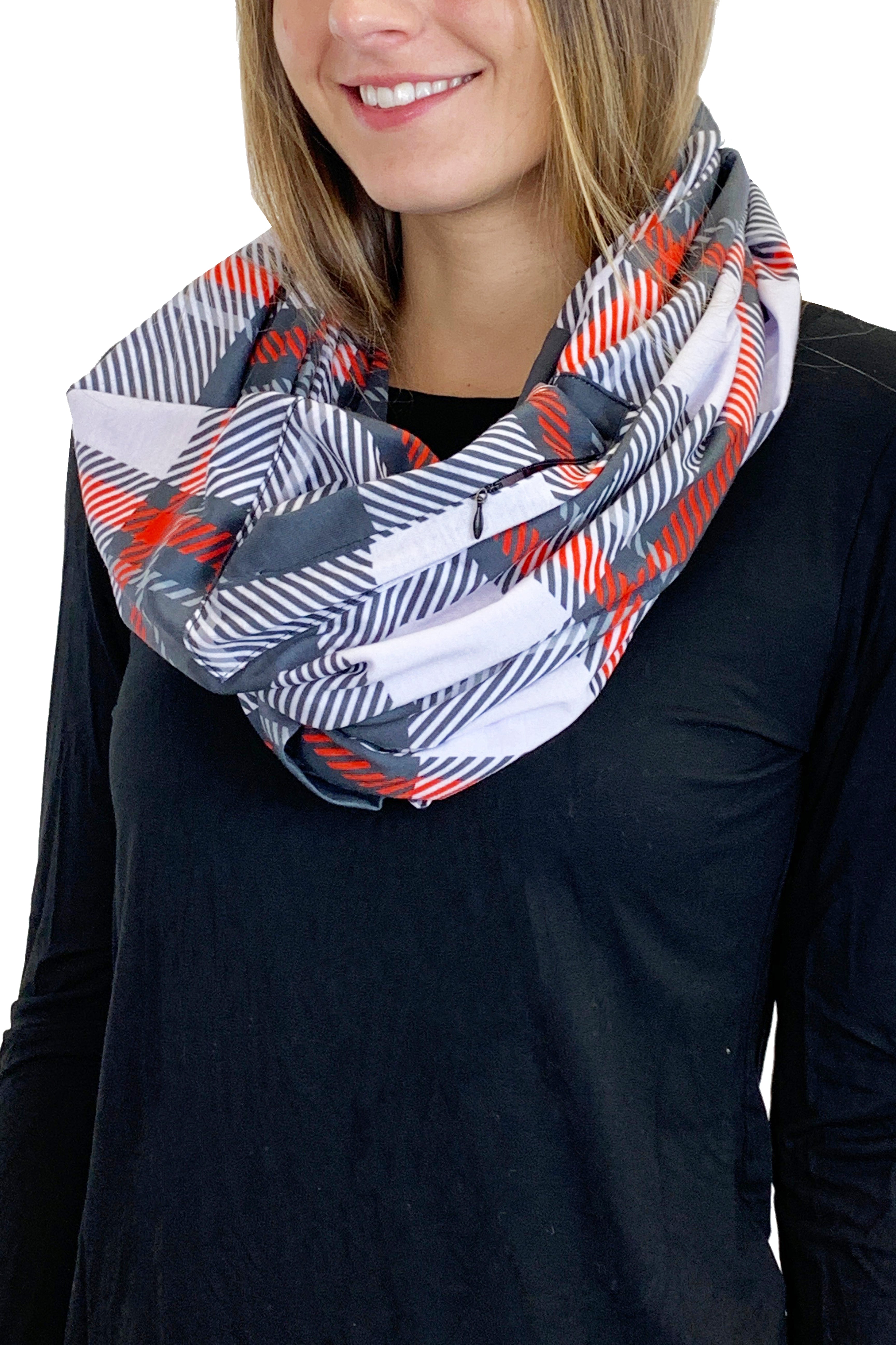 5303 -Infinity Pocket Scarf (2 Colors Available)
