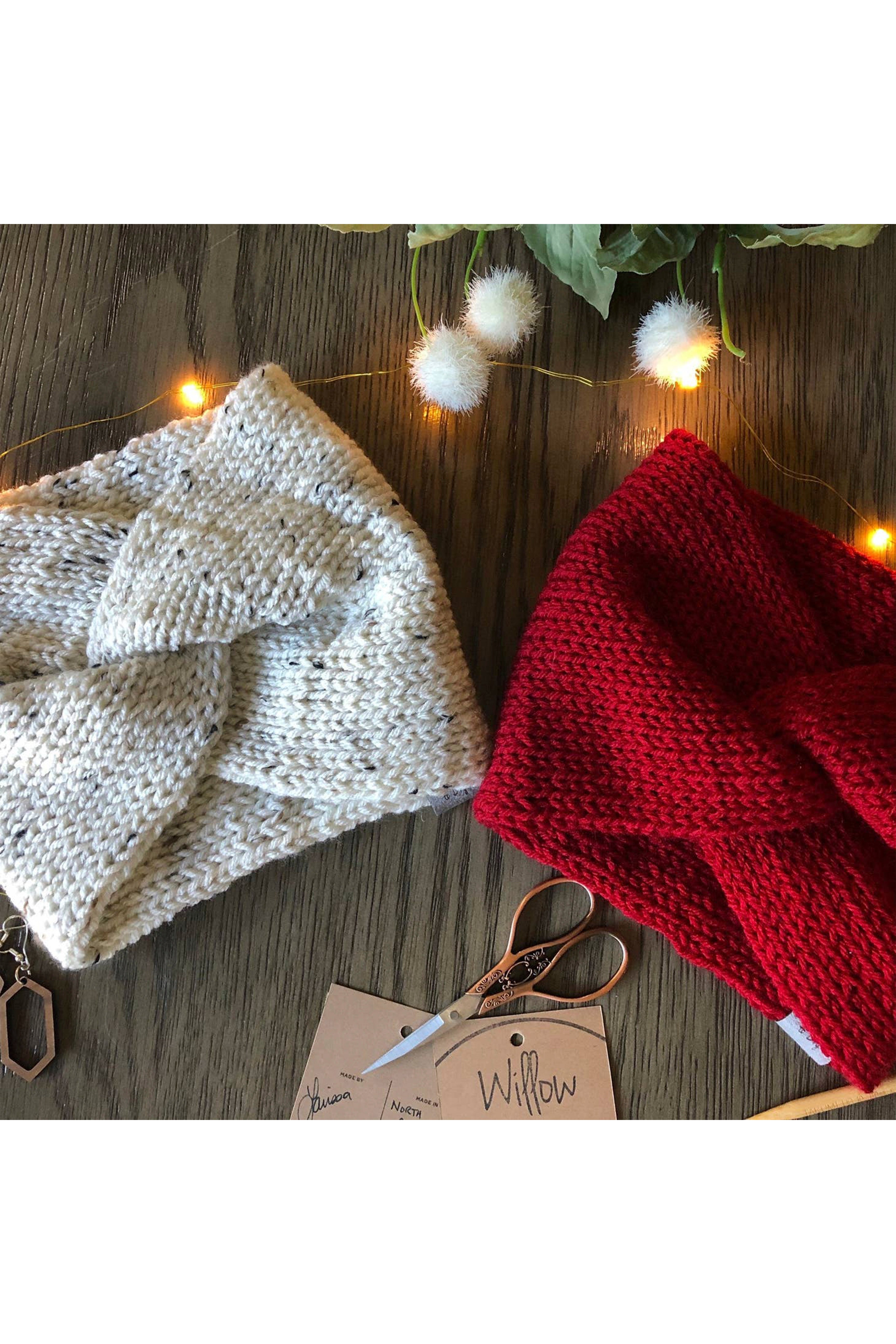 5309 -The Knit Twist Wrap Earwarmer Headband (Multiple Colors Available)