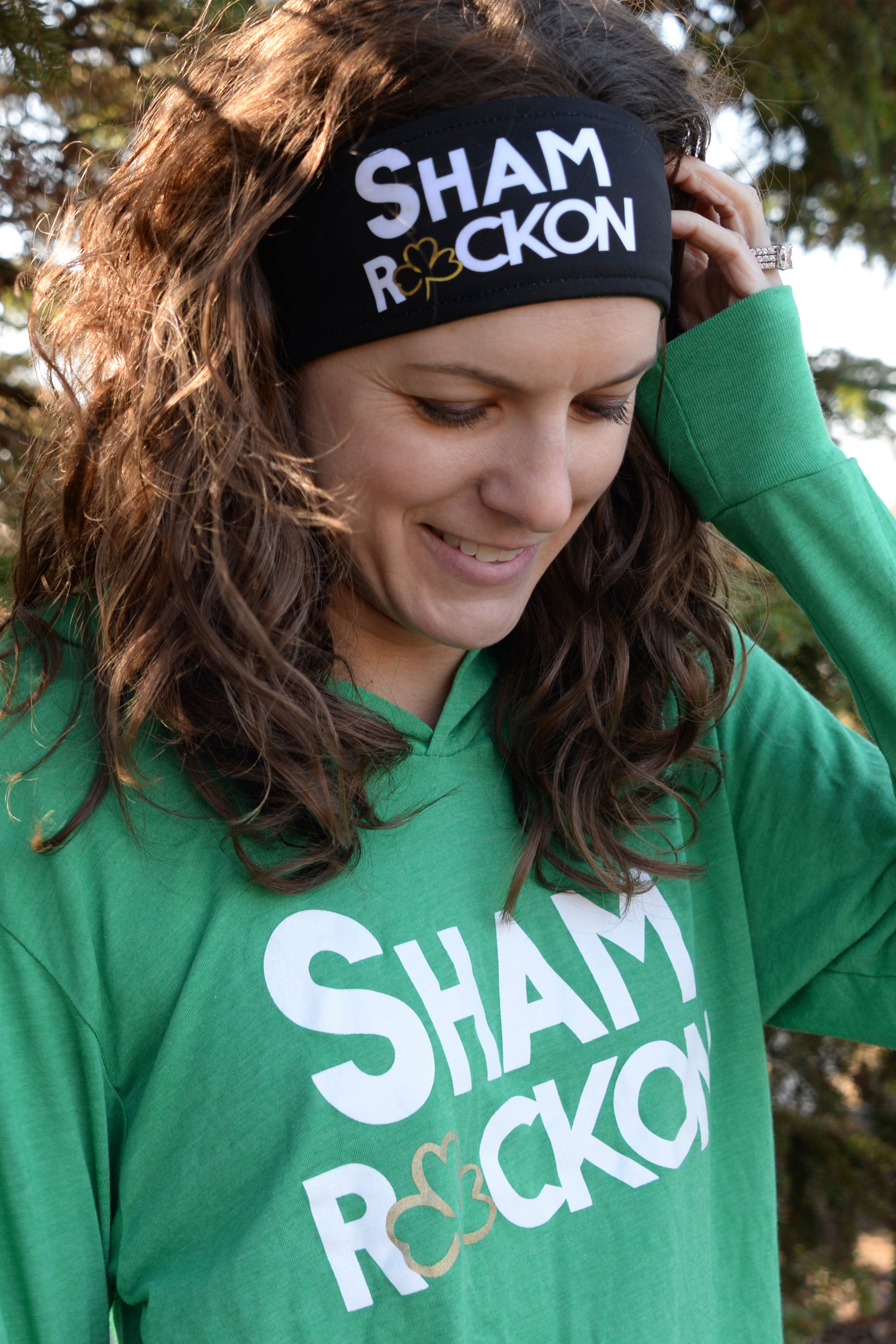 5401 - REVERSIBLE St. Patrick's Day Headbands (Various Prints)