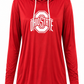 2001- Ohio State unisex  Lightweight Hoodie / Red- FINAL SALE