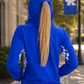 900- University of Kentucky Pony Tail Performance Hoodie/Blue