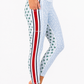2103 -The Game Day Buckeye Cell Phone Pocket Legging/ Grey