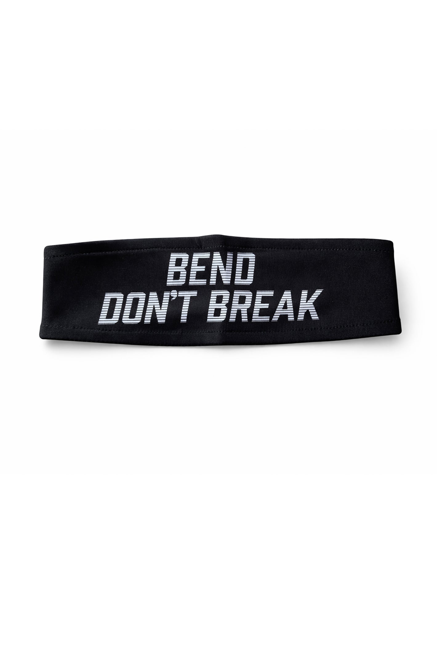 5417 - REVERSIBLE Bend Don't Break Headband - Black