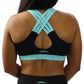 5006 - Bend Inspired Women's Criss Cross Back Bra/ Black - FINAL SALE