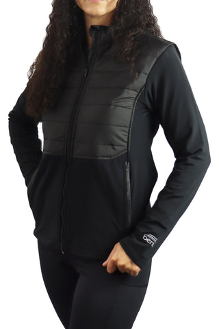 3406 - Bend Full Zip Fitted Performance Jacket / Black