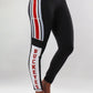 2009 - "Buckeye Stripe" Cell Phone Pocket Legging - Black