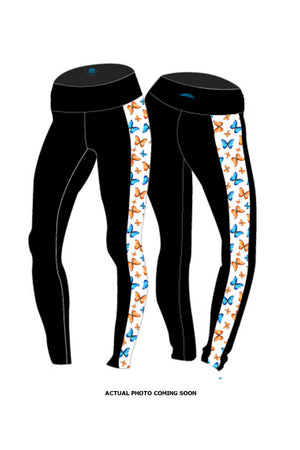 3205 - The Bend Perfect Pocket Butterfly Side Panel Legging/Black