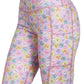 5203 - The Bend Love Candy Hearts Cell Pocket Capri - FINAL SALE