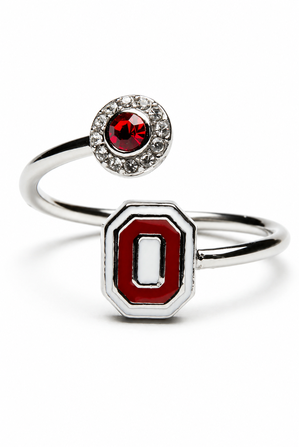5420 - Ohio State Block O Adjustable Ring