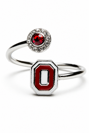 5420 - Ohio State Block O Adjustable Ring
