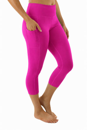 4216 - The Perfect Pocket Capri - Fuchsia