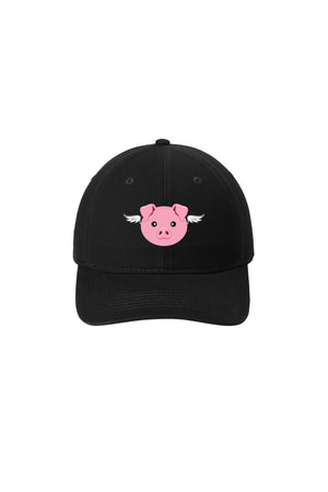 3110 - "When Pigs Fly" Hat - Black