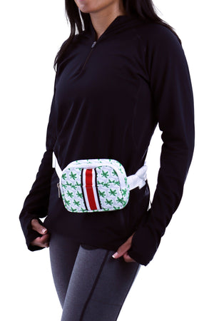2107 - Ohio State "Game Day" Small Square Fanny Pack