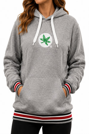 Ohio State Heather Grey Kickoff Hoodie