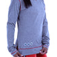 2006 - Ohio State Long Sleeve Contrast Stitch - Heather Grey