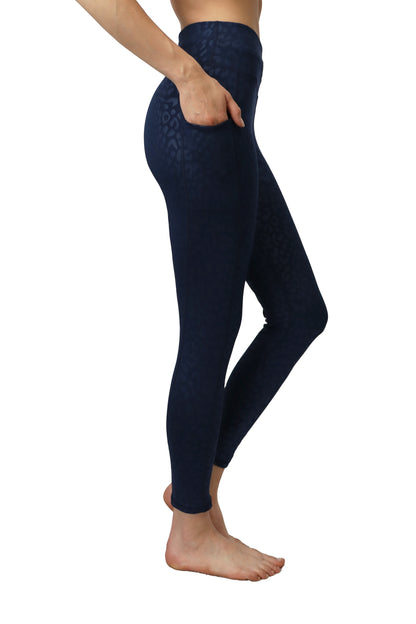 HC - "OOH LA LA Leopard" Cell Pocket Legging - Various Colors - FINAL SALE