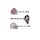 1105 - Ohio State Logo Bobby Pins