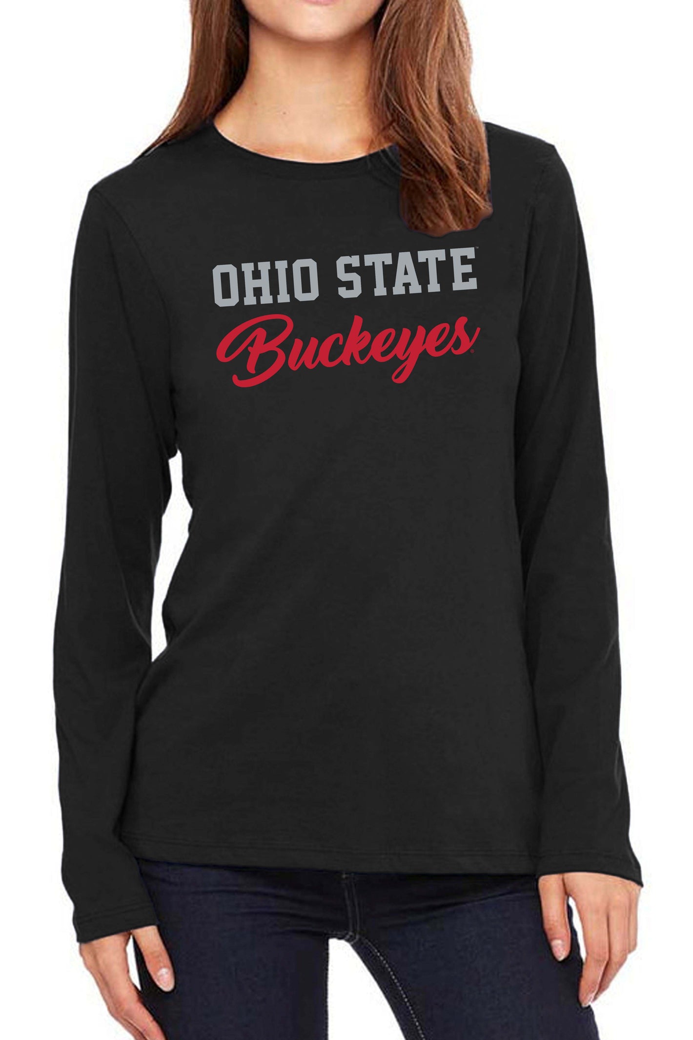 2315 - Ohio State Buckeyes Unisex Long Sleeve Tee - Black