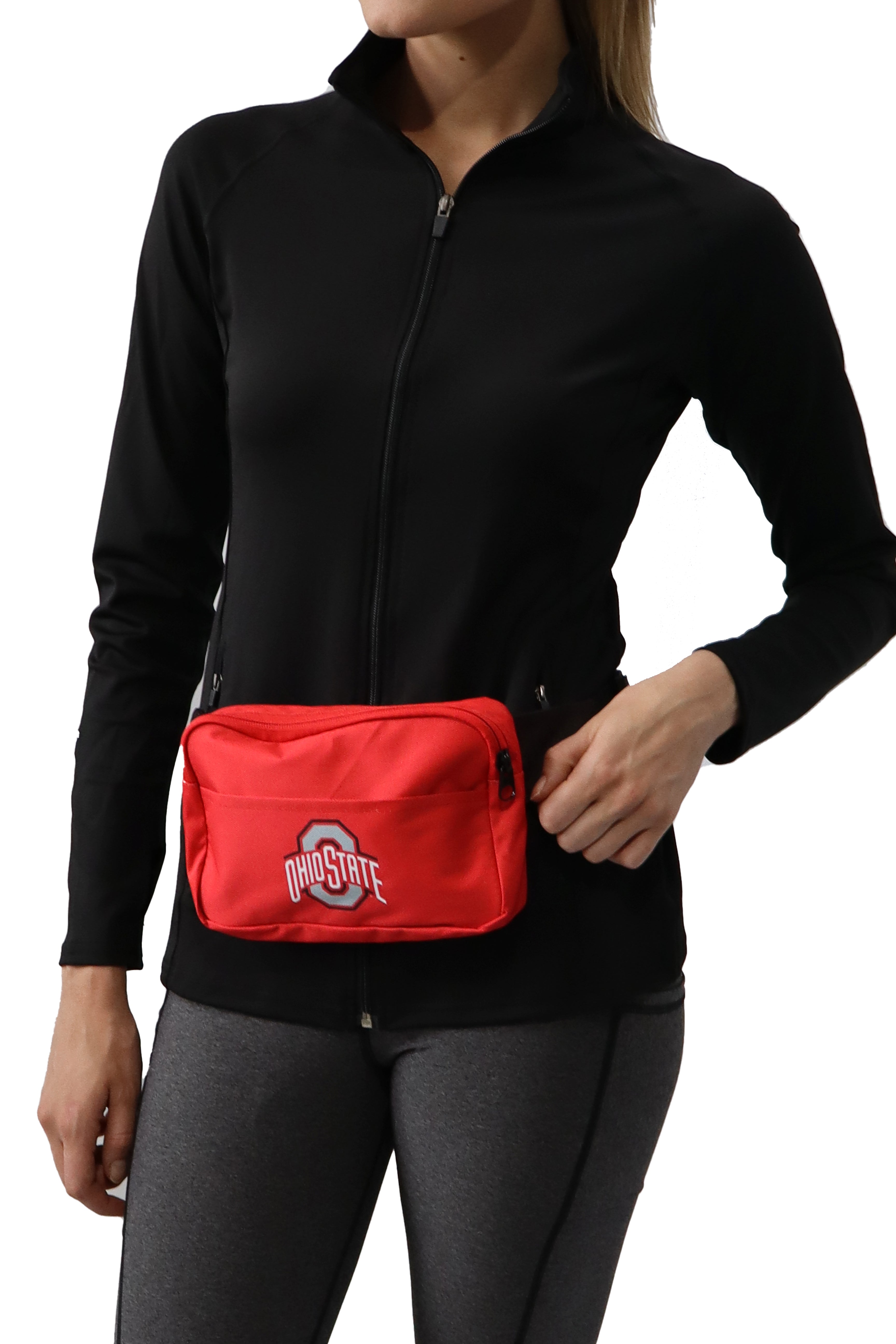 2109 -Ohio State Athletic O Square Fanny Pack/ Red – Bend