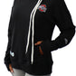 2406 - Ohio State Buckeyes Women's Mock Neck LUXE Pullover/Black
