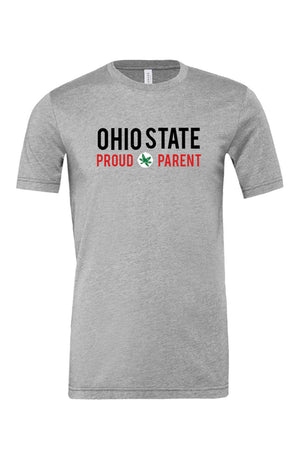 HC - Ohio State "Proud Parent"  Unisex SS Tee/Heather Grey - FINAL SALE