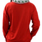 2406 - Ohio State Buckeyes Women's Mock Neck LUXE Pullover/Red