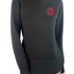 1204 - Ohio State Women's Ribbed Turtleneck Pullover/Black