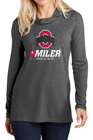 OSU 4Miler Lightweight Unisex Hoodie - Charcoal