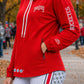 1100 - Ohio State Buckeyes Snorkel Neck Hoodie/Red