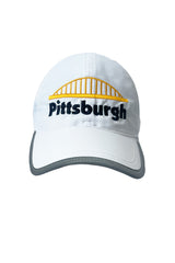 7109 -Pittsburgh Bridge Hat/White - FINAL SALE