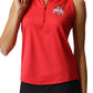 2408 - Ohio State Athletic O Sleeveless Polo/ Red