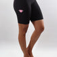 7203  - "When Pigs Fly" Biker Short - Black