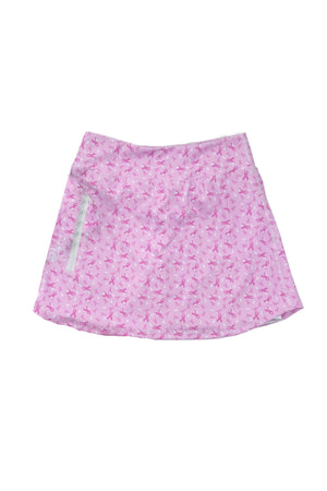3308 - The Vibe Skort - Pink Ribbon Print