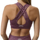 3300 - "OOH LA LA Leopard" Criss Cross Bra/ Various Colors