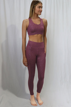3300 - "OOH LA LA Leopard" Criss Cross Bra/ Various Colors