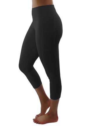 4306 - The Perfect Pocket Capri/Black