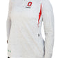 2211 - The Ohio State Women's "Proud Parent" Lightweight 1/4 Zip Pullover/White