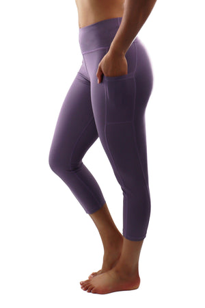 4308 - The Perfect Pocket Capri - Dusty Purple